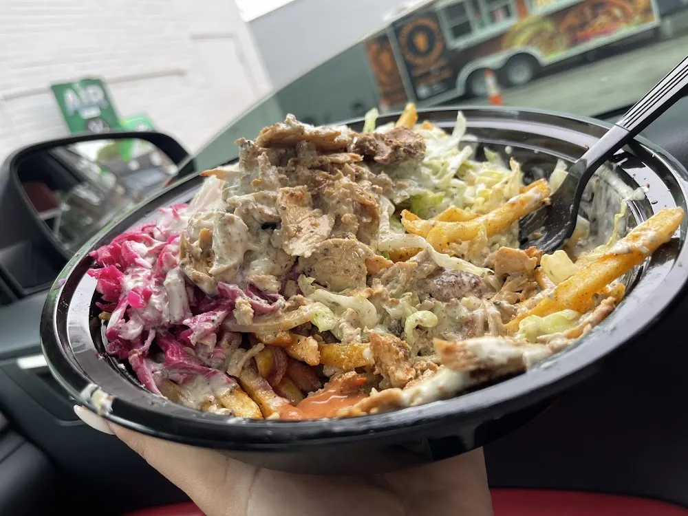 Döner Bowl with Fries